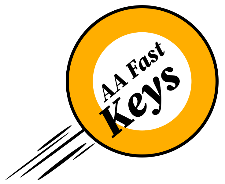 A A Fast Keys